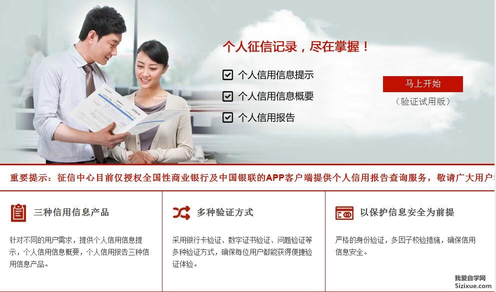 
		常用的个人征信查询方法	