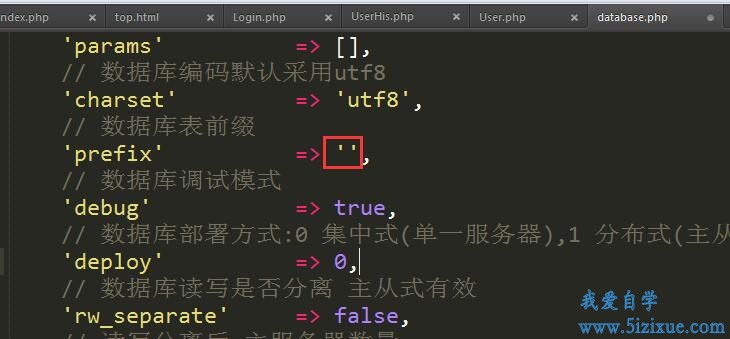 
		Thinkphp数据库模型 数据表表名有下划线怎么处理	
